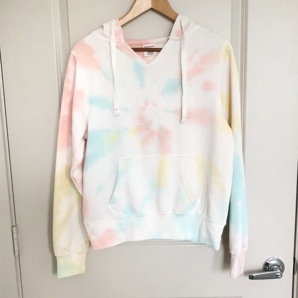 Dreamsicle Tops - NWT Tie Dye Pastel Hoodie